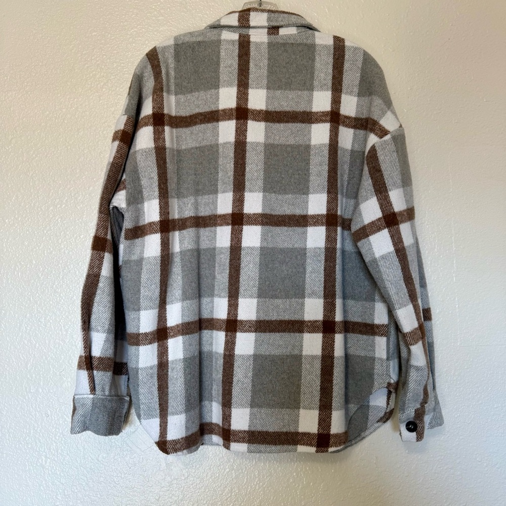 Flannel Shirt Jacket - Picture 3 of 7